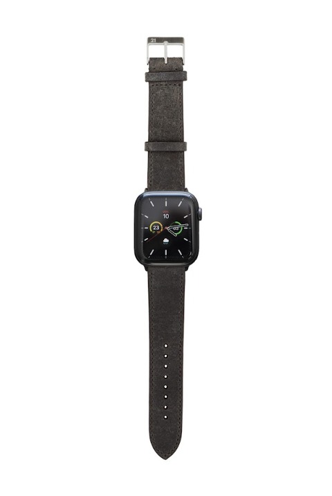 Bracelet cuir Gris anthracite